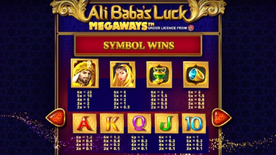 Ali Babas Luck Megaways Feature Symbols En - galabingo