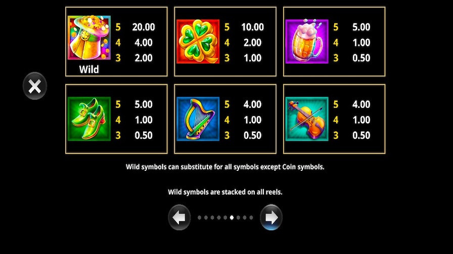3 Lucky Rainbows Featured Symbols - galabingo