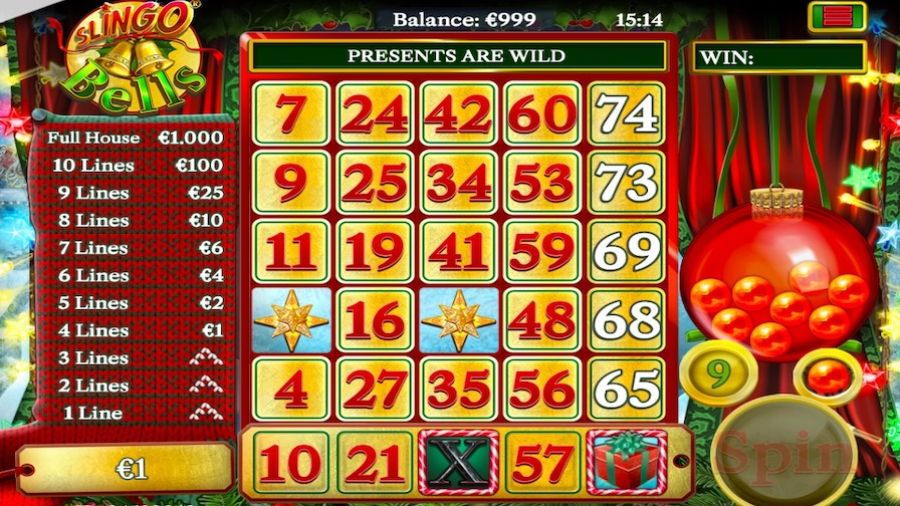 Slingo Bells En Slot - galabingo