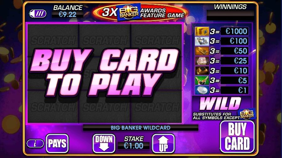 Big Banker Wildcard 1 - galabingo