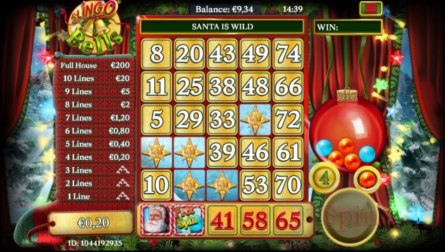 Slingo Bells 2 - galabingo