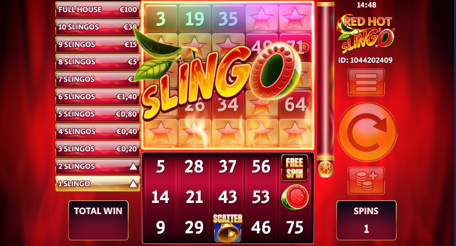 Slingo Red Hot 3 - galabingo
