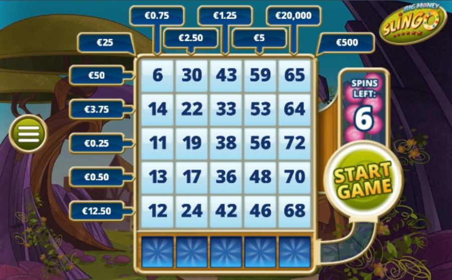 Big Money Slingo 1 - galabingo