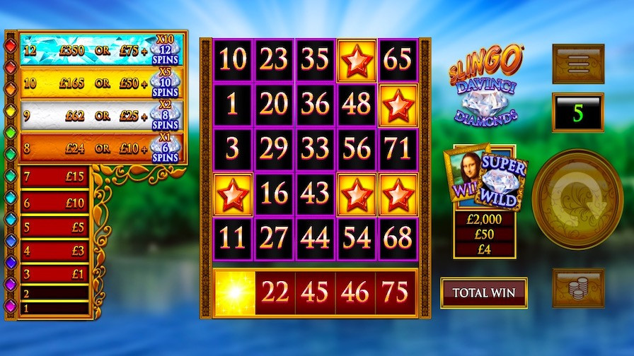 Slingo Da Vinci Diamonds En - galabingo