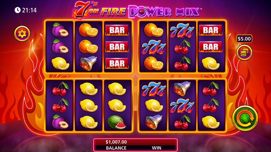 7s On Fire Power Mix Slot Eng - galabingo