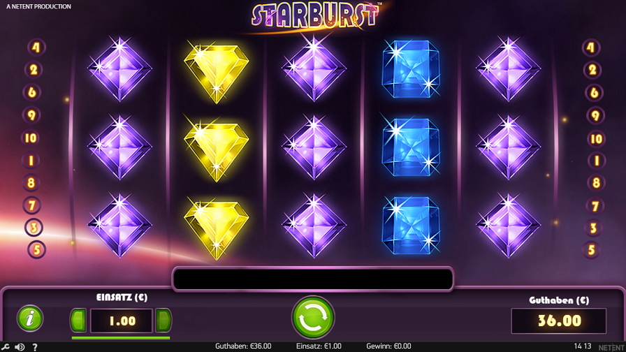 Starburst Slot - galabingo