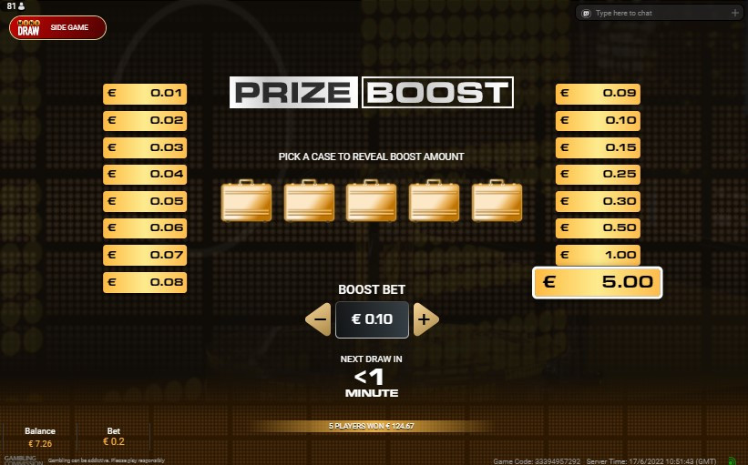 Deal Or No Deal The Big Draw 4 - galabingo