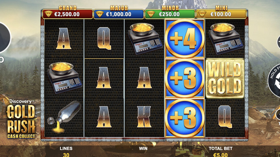Gold Rush Cash Collect Slot Eng - galabingo