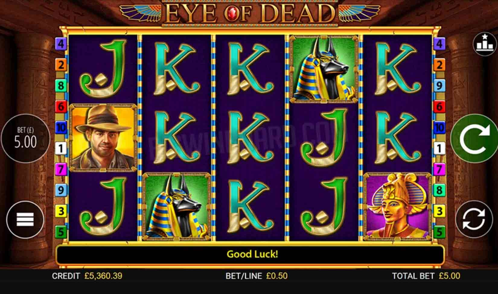 Eye of dead slot - galabingo
