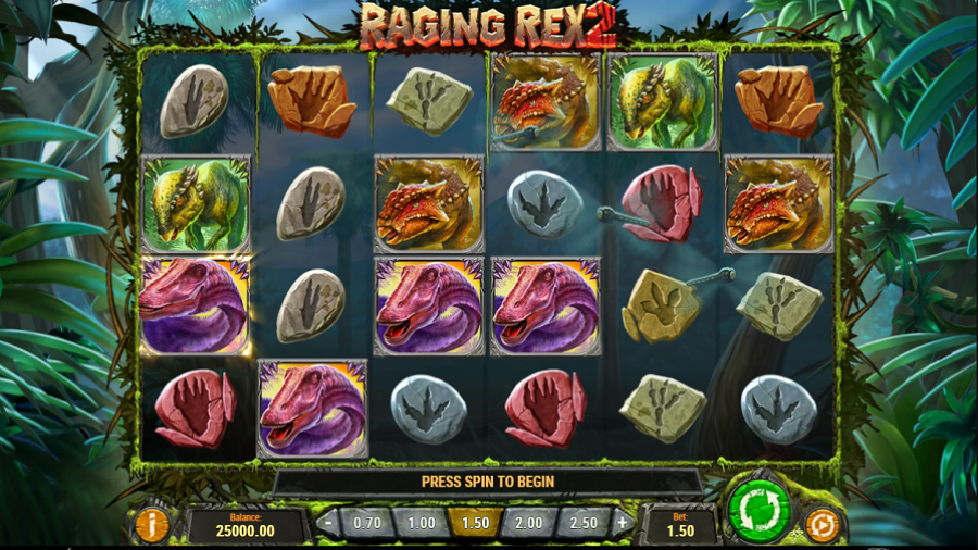 Raging Rex 2 Slot - galabingo