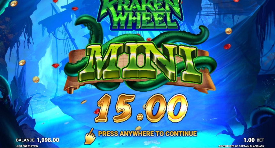 Adventures Of Captain Blackjack Bonus - galabingo