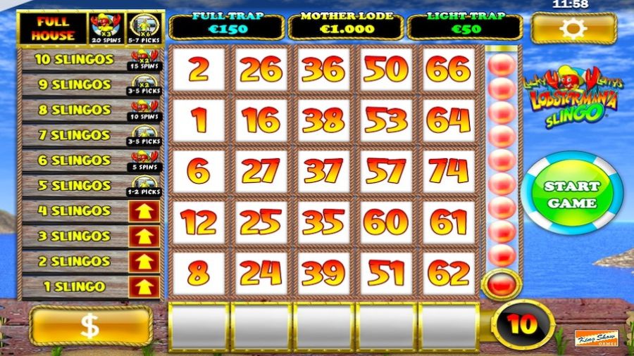 Slingo Lucky Larrys Lobstermania Slot En - galabingo