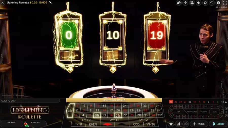 Lightning Roulette Live1 - galabingo
