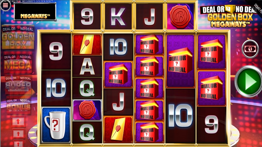 Deal Or No Deal Megaways The Golden Box Main - galabingo