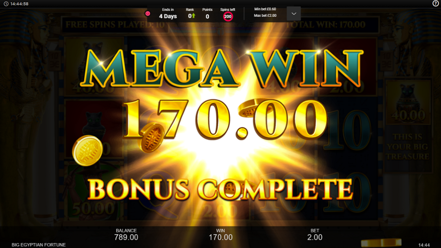 Big Egyptian Fortune Bonus Eng - galabingo