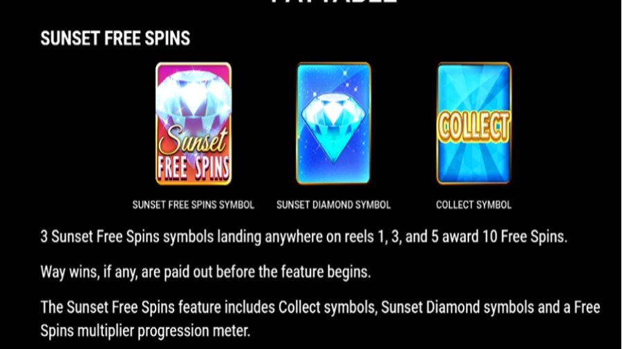 Diamond Sands Feature Symbols En - galabingo