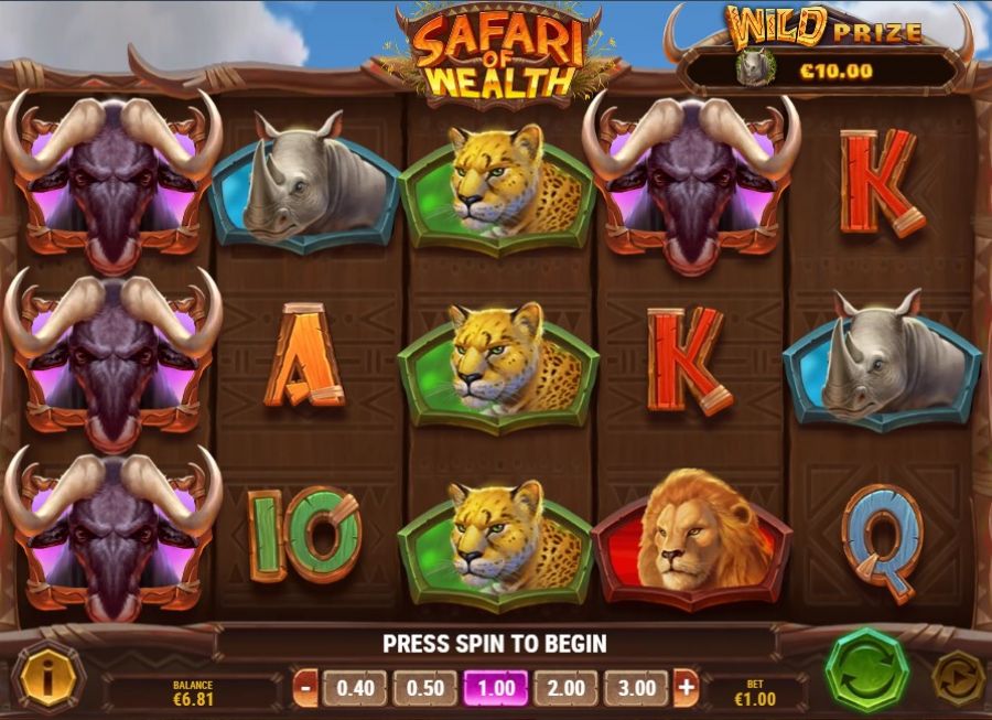Safari Of Wealth 2  - galabingo