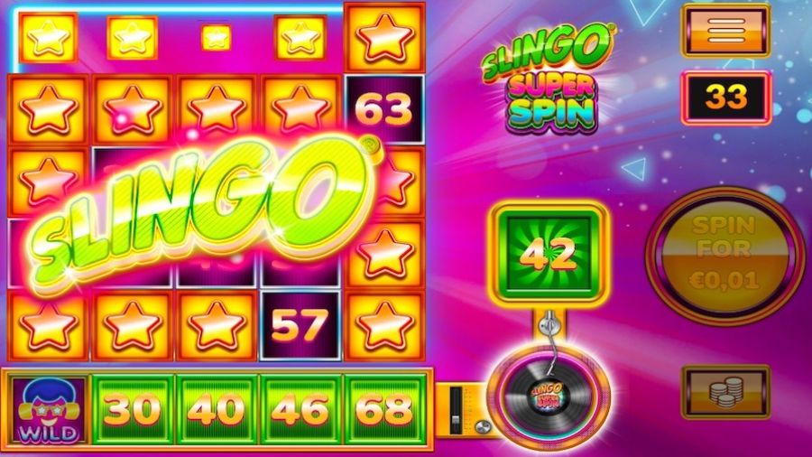 Slingo Super Spin Bonus - galabingo