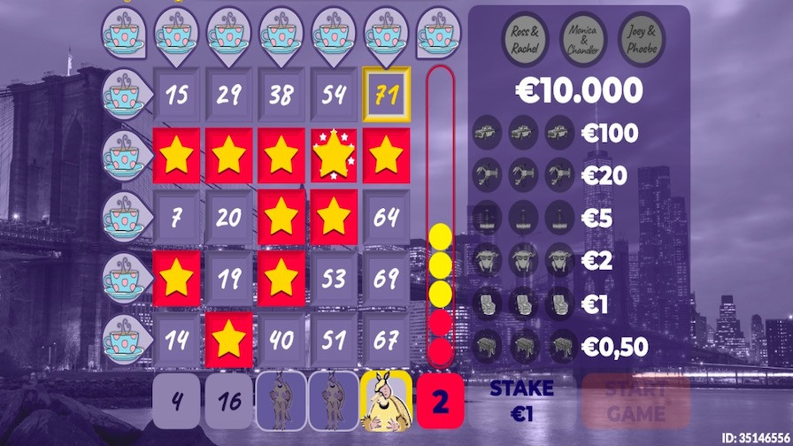 Slingo Friends Bonus 2 - galabingo