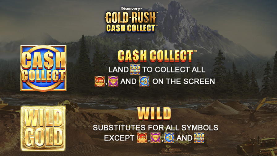 Gold Rush Cash Collect Symbols Eng - galabingo