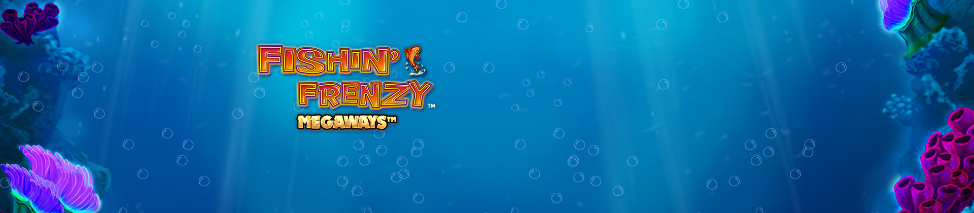 Fishin Frenzy Megaways Logo - galabingo