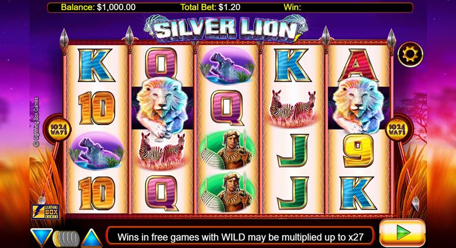 Silver Lion Slot - galabingo