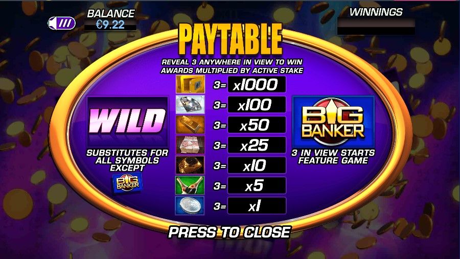 Big Banker Wildcard 2 - galabingo