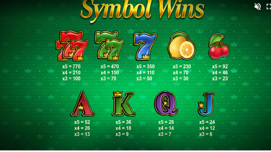 777 Strike Feature Symbols - galabingo