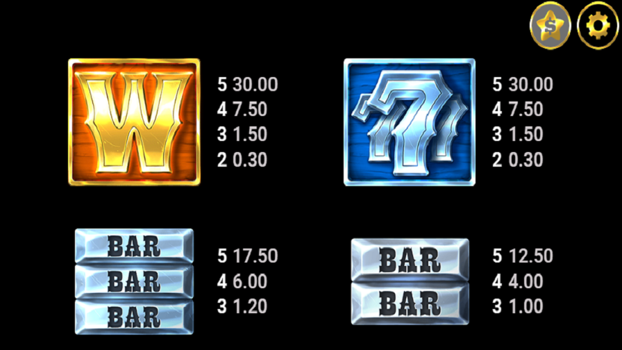 Western Gold 2 Feature Symbols - galabingo