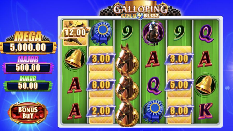 Galloping Gold Blitz Slot - galabingo