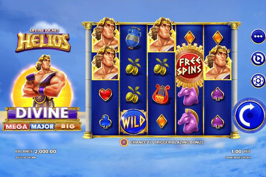 Divine Riches Helios Online Slot - galabingo