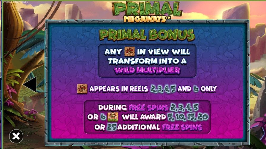 Primal Megaways Feature Symbols En - galabingo