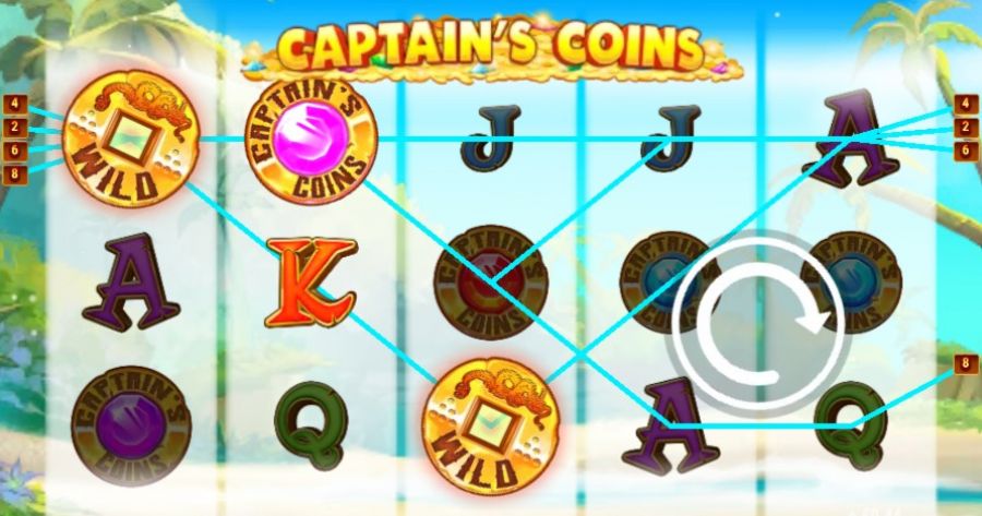 Captains Coins 3  - galabingo
