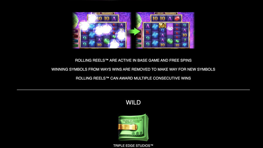 Cash N Riches Wowpot Megaways Symbols - galabingo