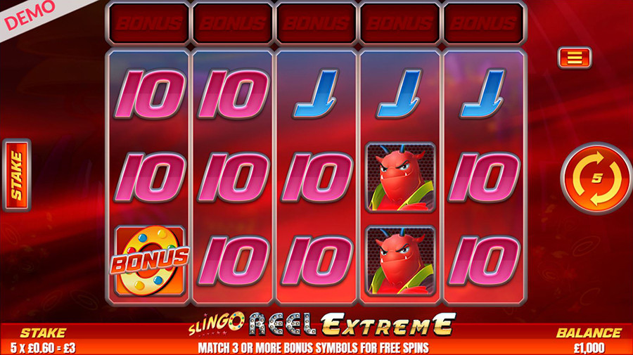 Slingo Reel Extreme - galabingo