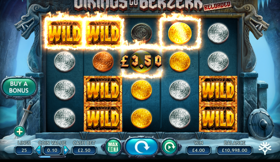 Vikings Go Berzerk Reloaded Bonus - galabingo