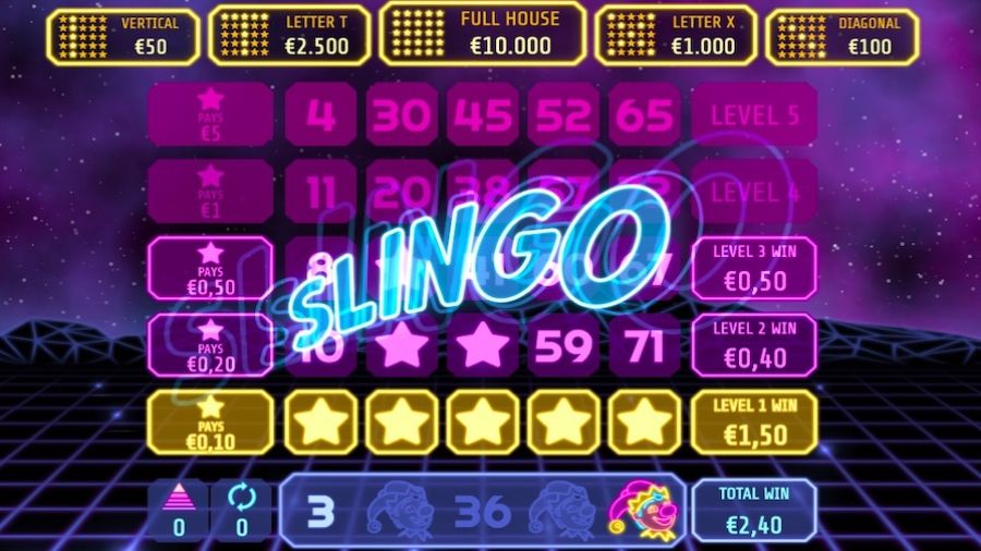 Slingo Advance Bonus - galabingo