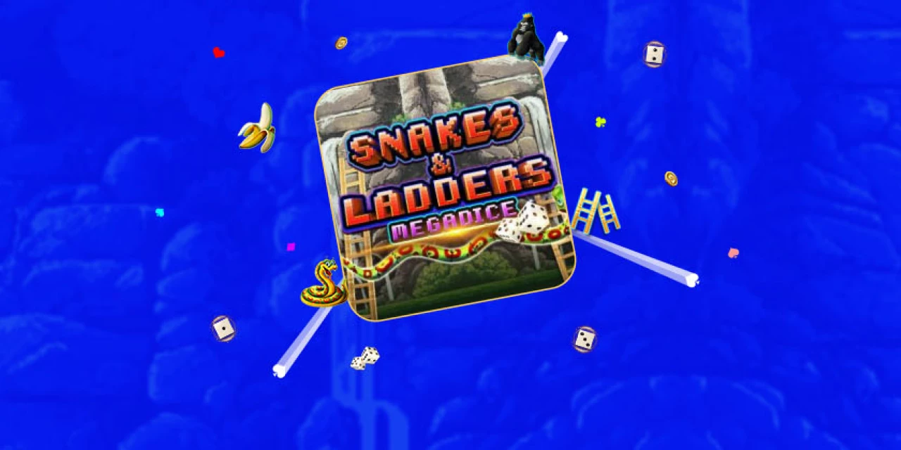 Screenshot of Megadices mobile app interface showcasing game selection and navigation