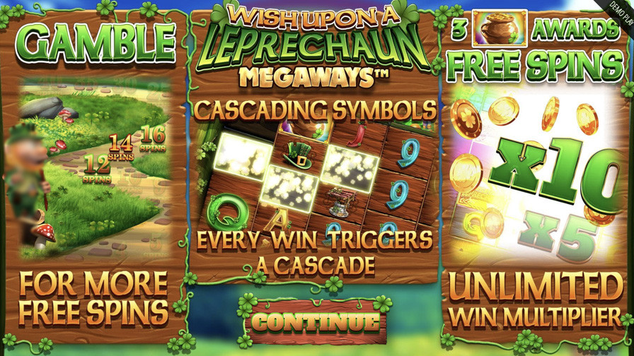 Wishupon Leprechaun Symbols - galabingo