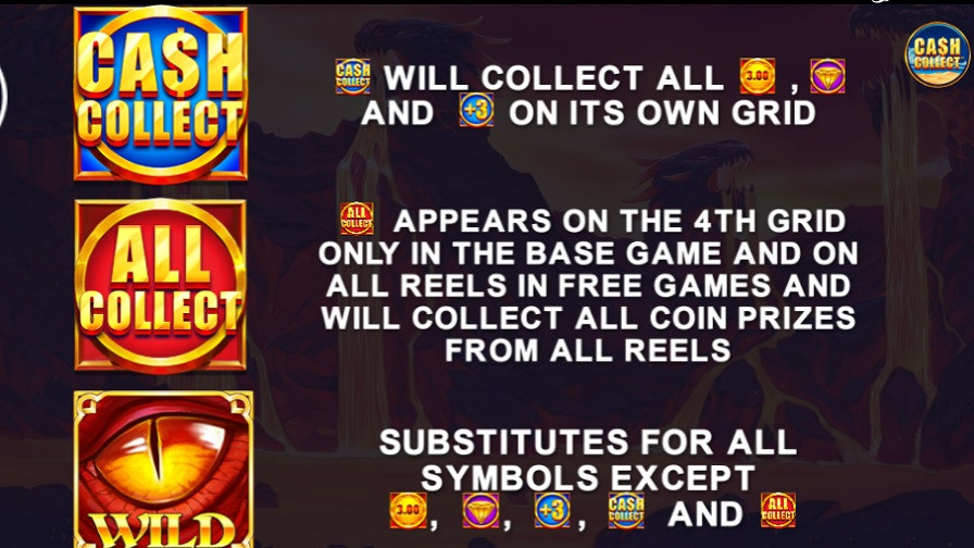 Fire 4 Cash Collect Quatro Feature Symbols En - galabingo