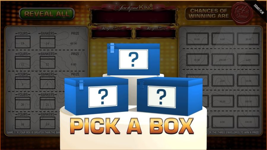 Deal Or No Deal Whats In Your Box Scratchcard Win En - galabingo