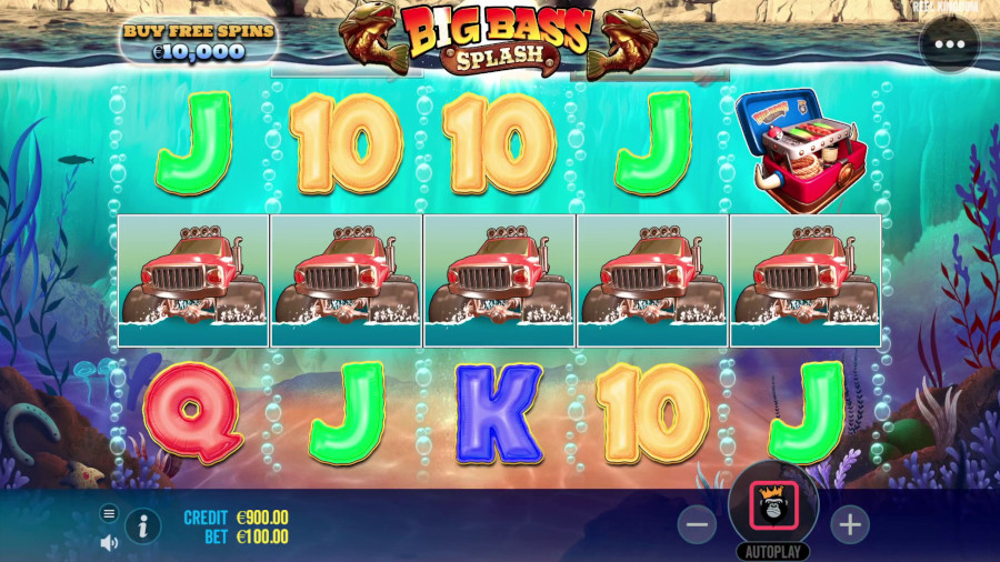 Big Bass Splash Base Game - galabingo