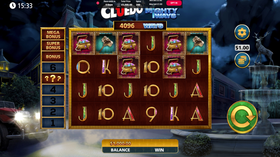 Cluedo Mighty Ways Slot Eng - galabingo